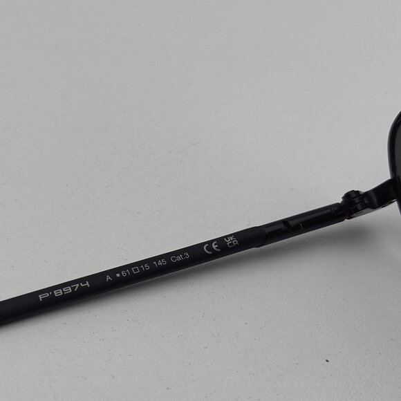 🕶️Made in Italy! Porsche Design P8974 Titanium Sunglasses 61/15 145 /EUM123🕶️ - Picture 5 of 11